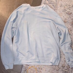Cotton Citizen Sky Blue Crewneck Sweater